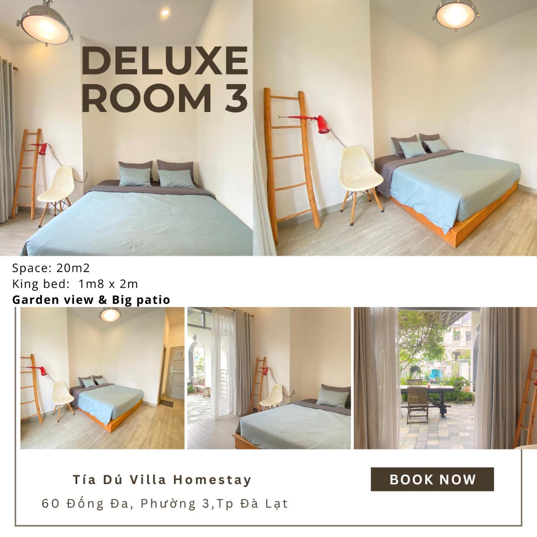 Tia Du Villa Homestay Dalat Eksteriør bilde